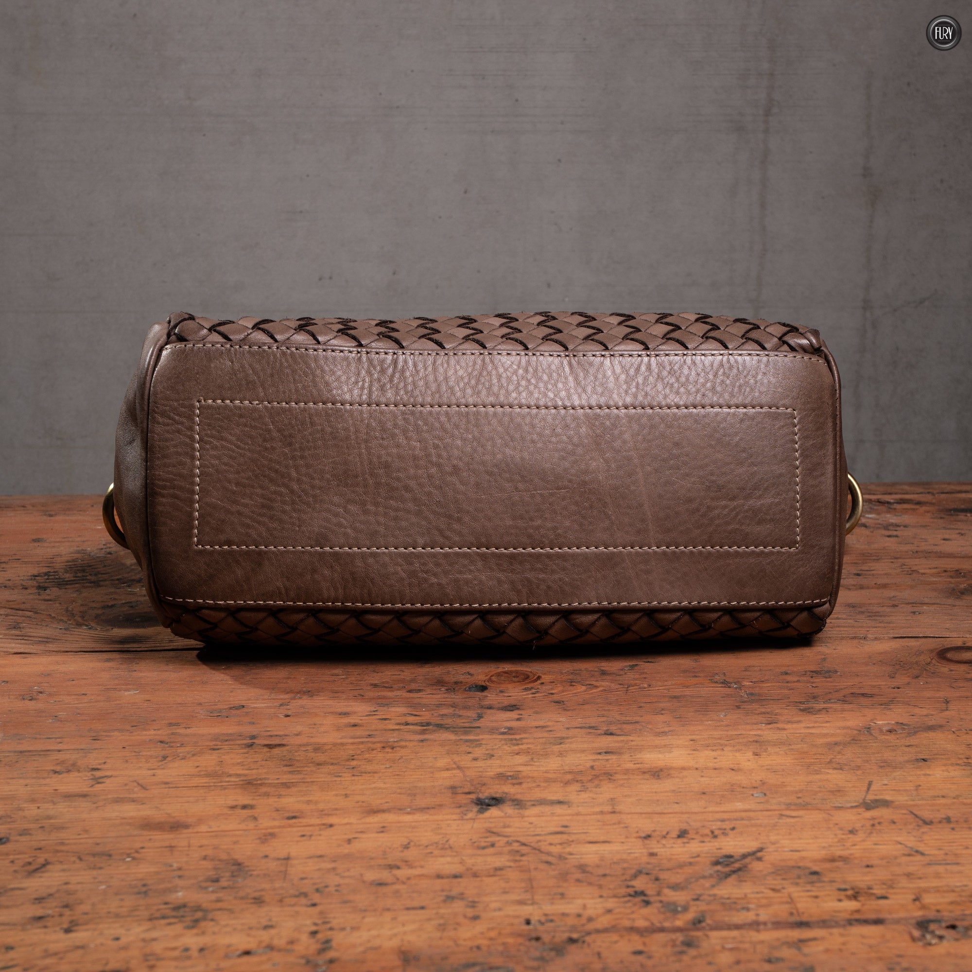 Borsetta Daria in pelle intrecciata