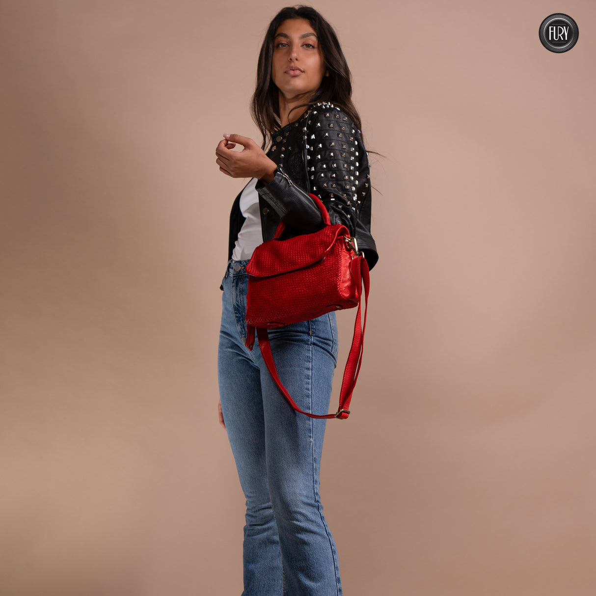 Borsa Siena in pelle intrecciata - Preordine