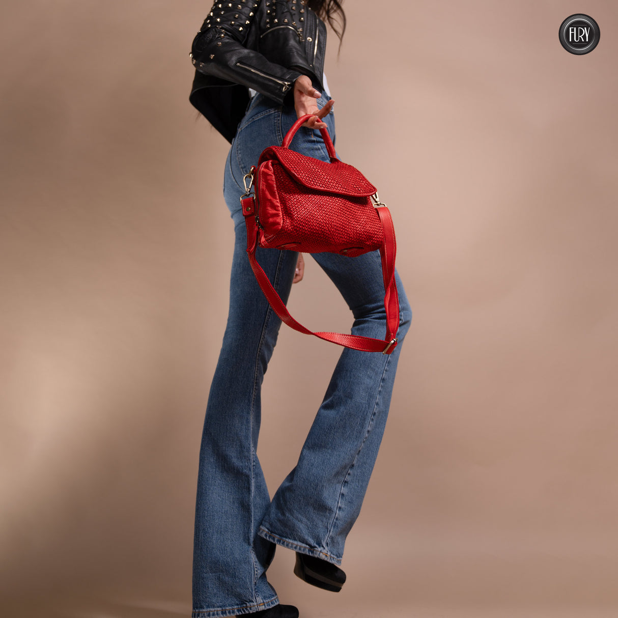 Borsa Siena in pelle intrecciata - Preordine