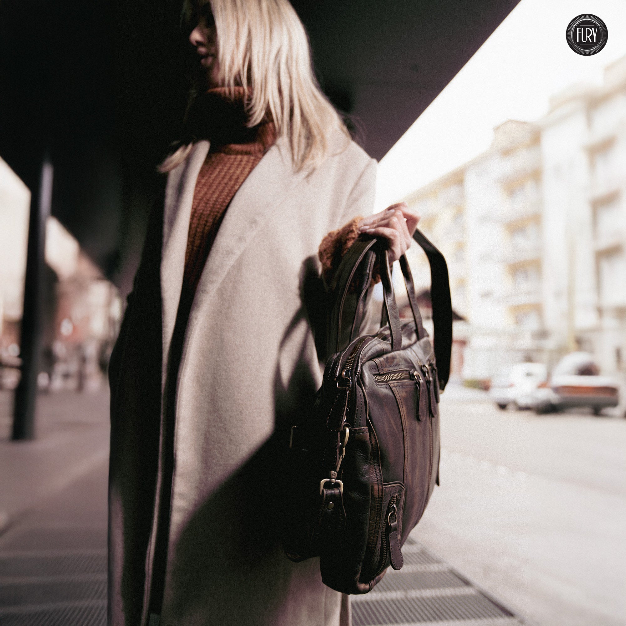 Borsa Heritage 49 in pelle - Edizione limitata