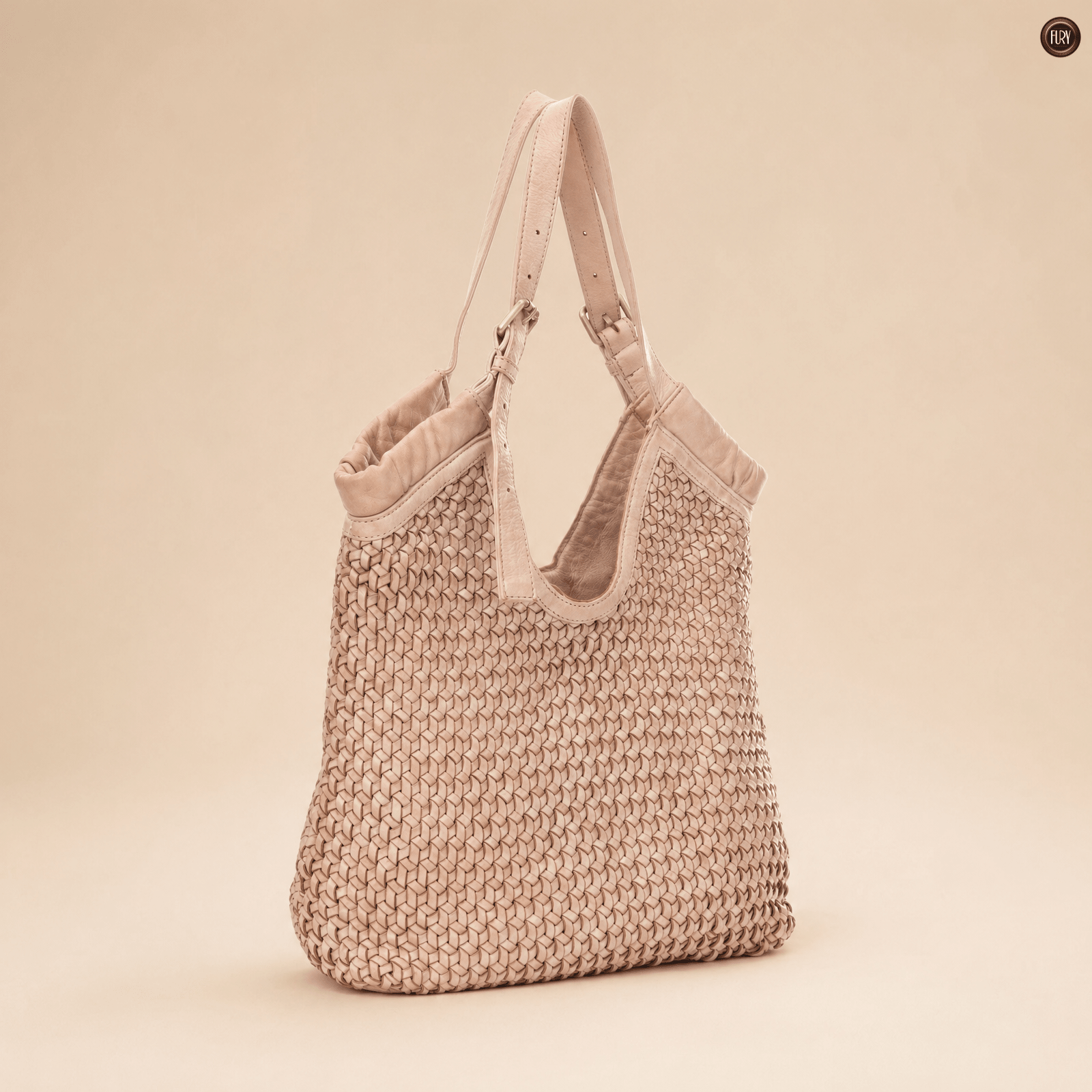 Borsa Anita in pelle intrecciata - Fury