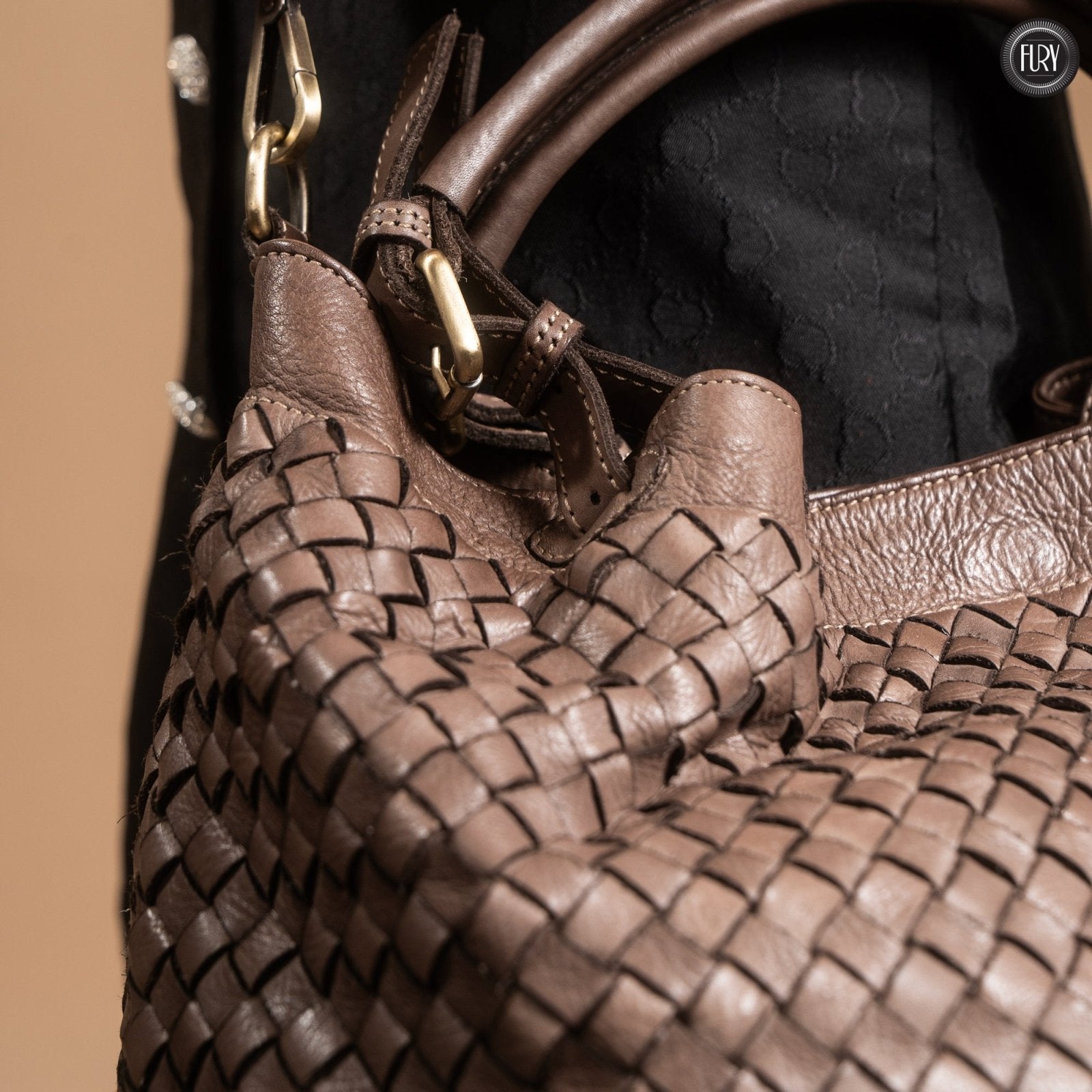 Borsa Caterina in pelle - Fury