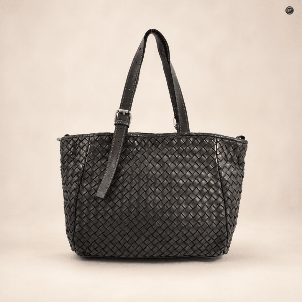 Borsa Costanza in pelle intrecciata - Fury