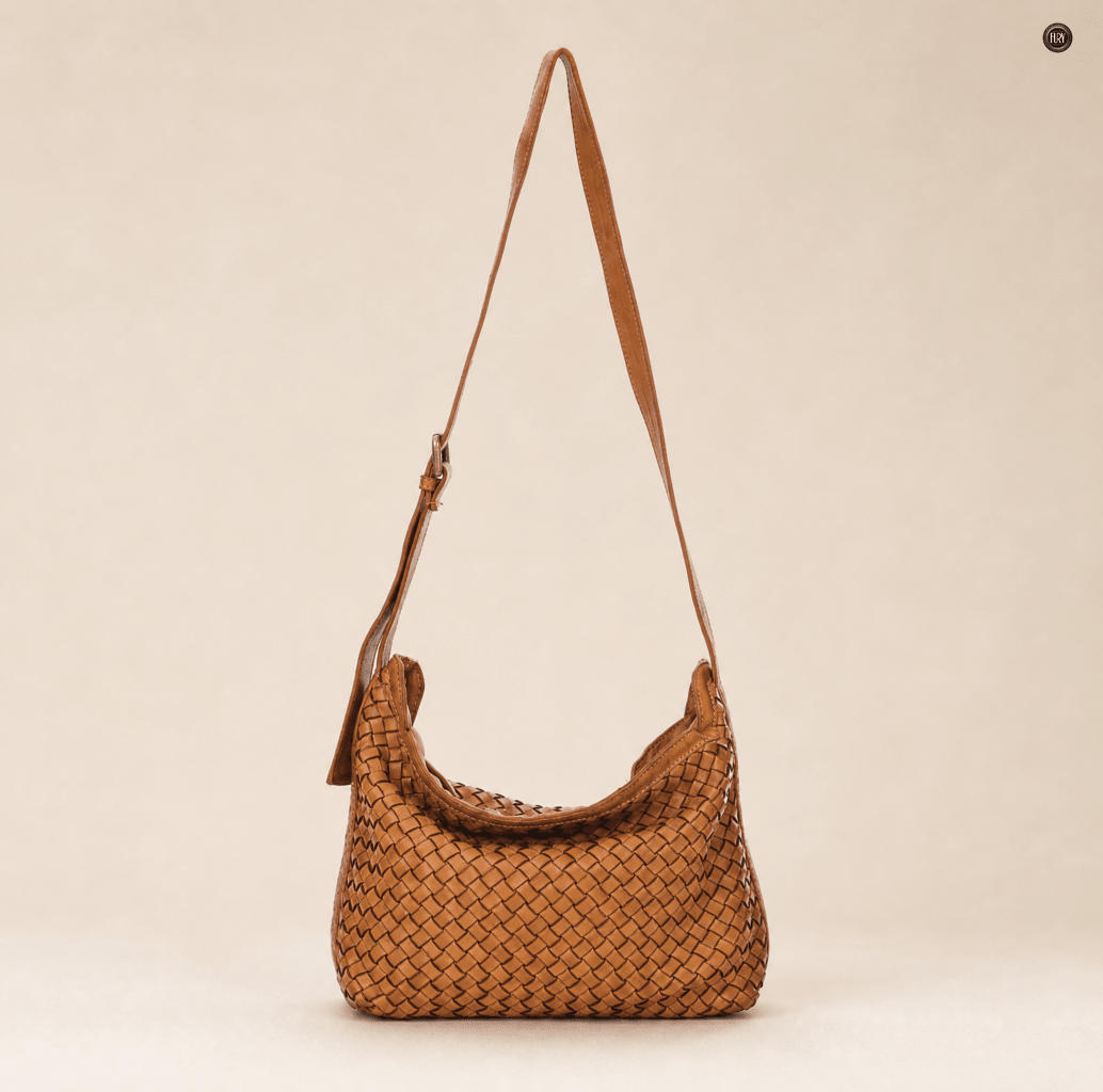 Borsa Fiamma in pelle intrecciata - Fury