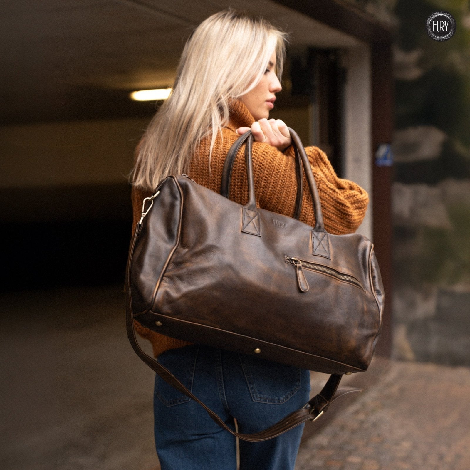 Borsa Heritage 24 in pelle - Edizione limitata - Fury