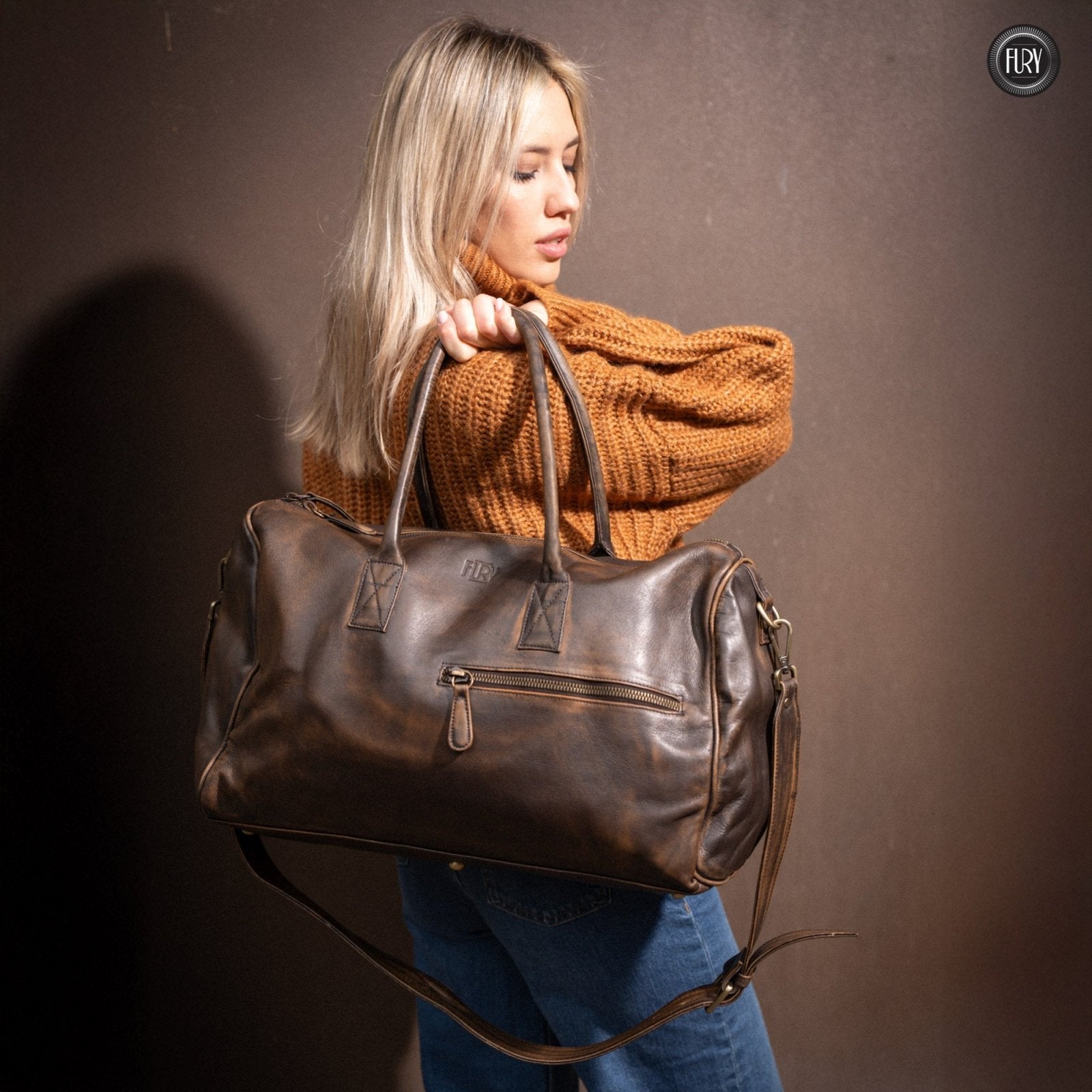 Borsa Heritage 24 in pelle - Edizione limitata - Fury