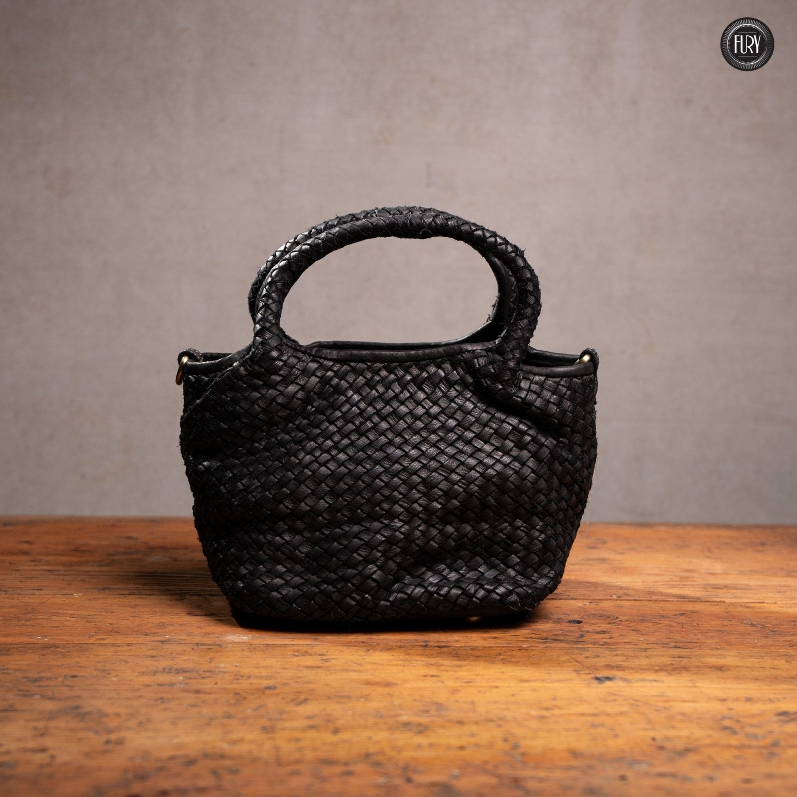 Borsetta Alba in pelle intrecciata - Fury