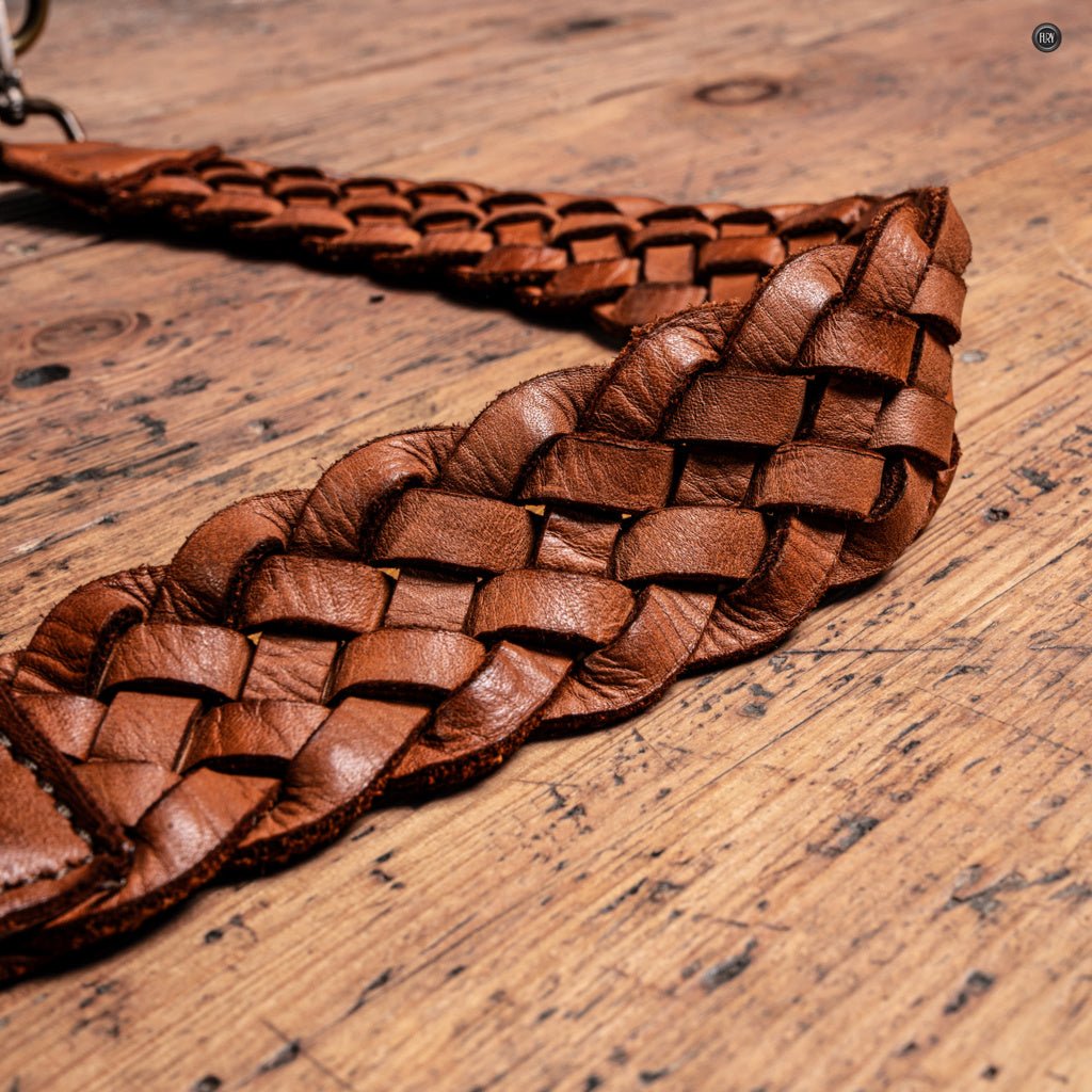 Borsetta Antea in pelle intrecciata - Fury