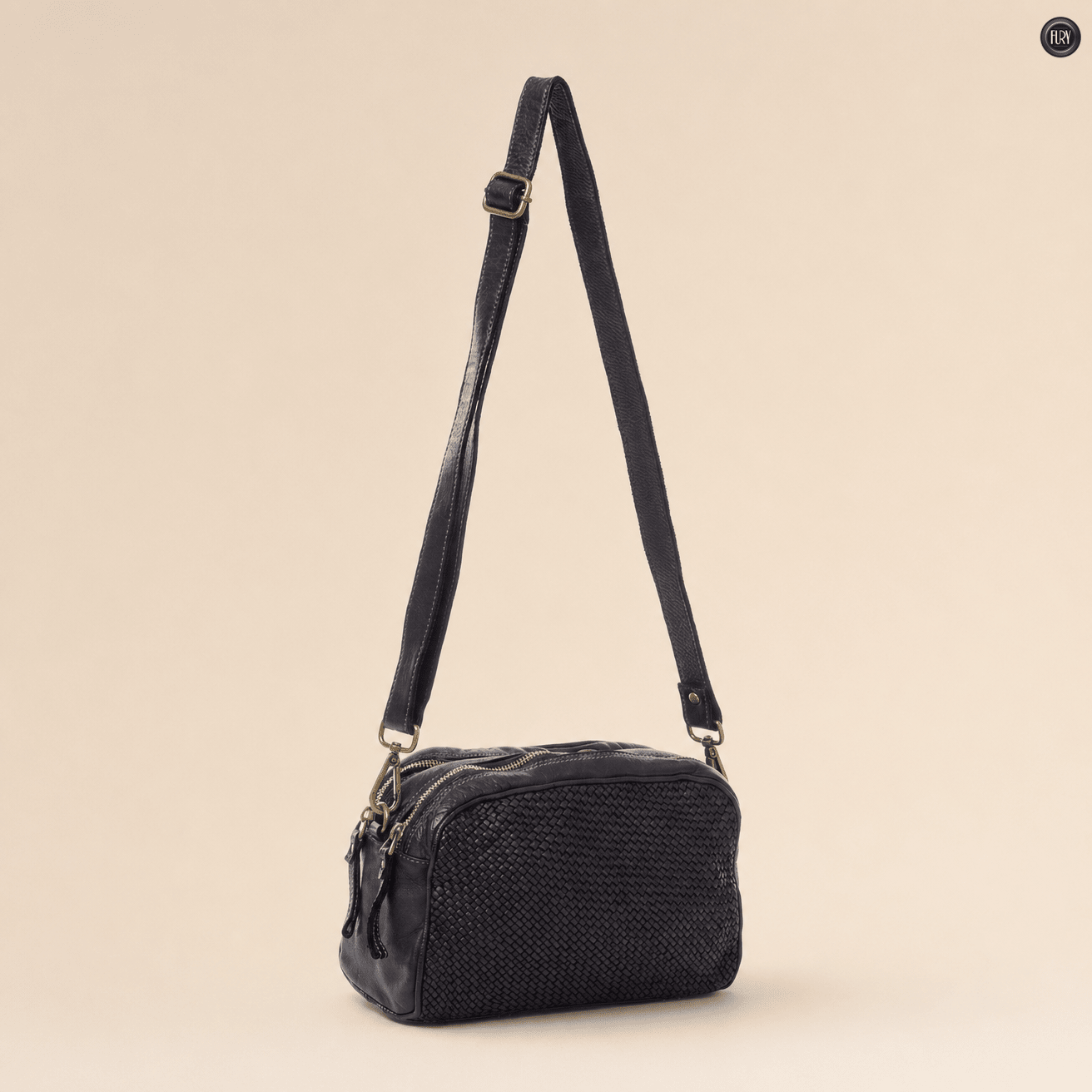 Pochette Isotta in pelle intrecciata - Fury