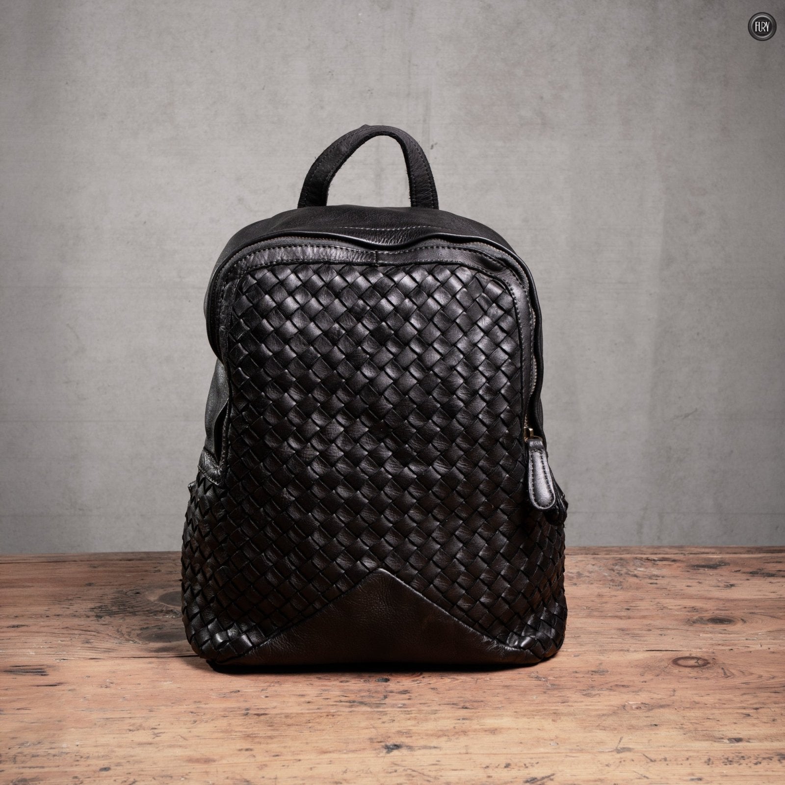 Zaino Arco in pelle intrecciata - Fury