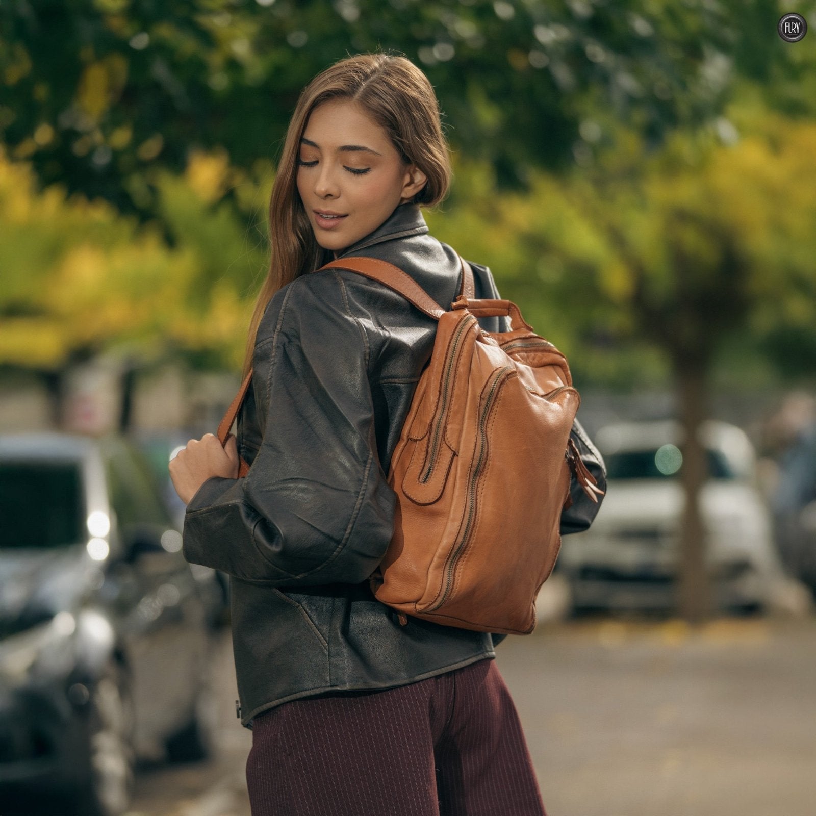 Zaino Arno in pelle - Fury