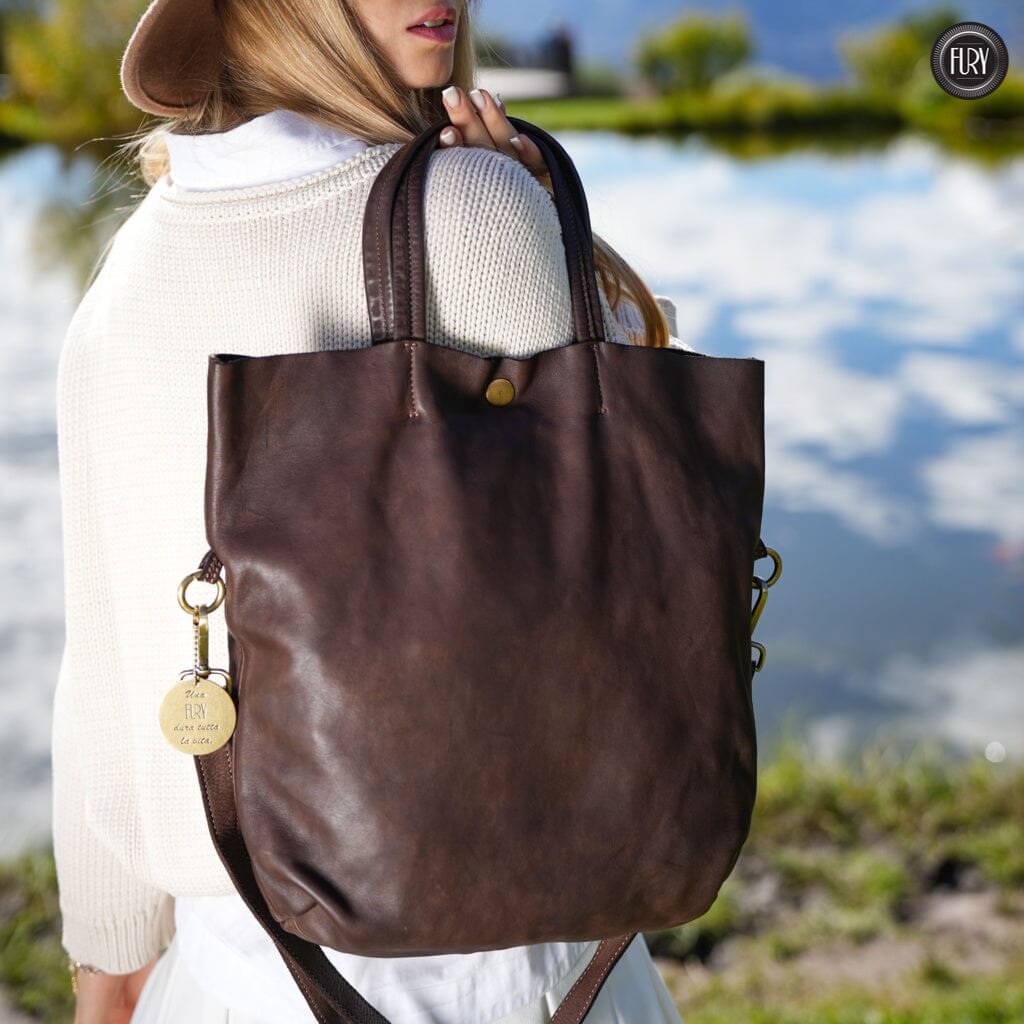 Borsa Aria in pelle - Fury