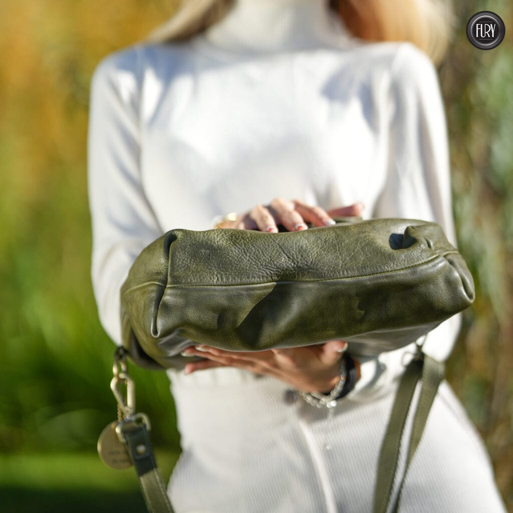 Borsa Aria in pelle Fury