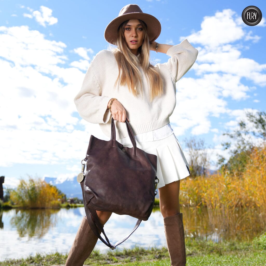 Borsa Aria in pelle Fury