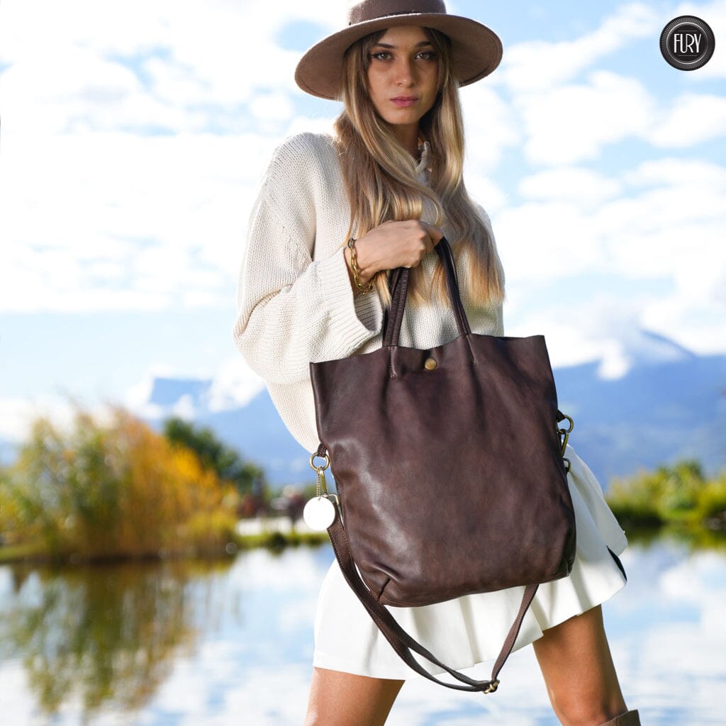Borsa Aria in pelle Fury