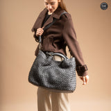 Maxi leather caterina bag