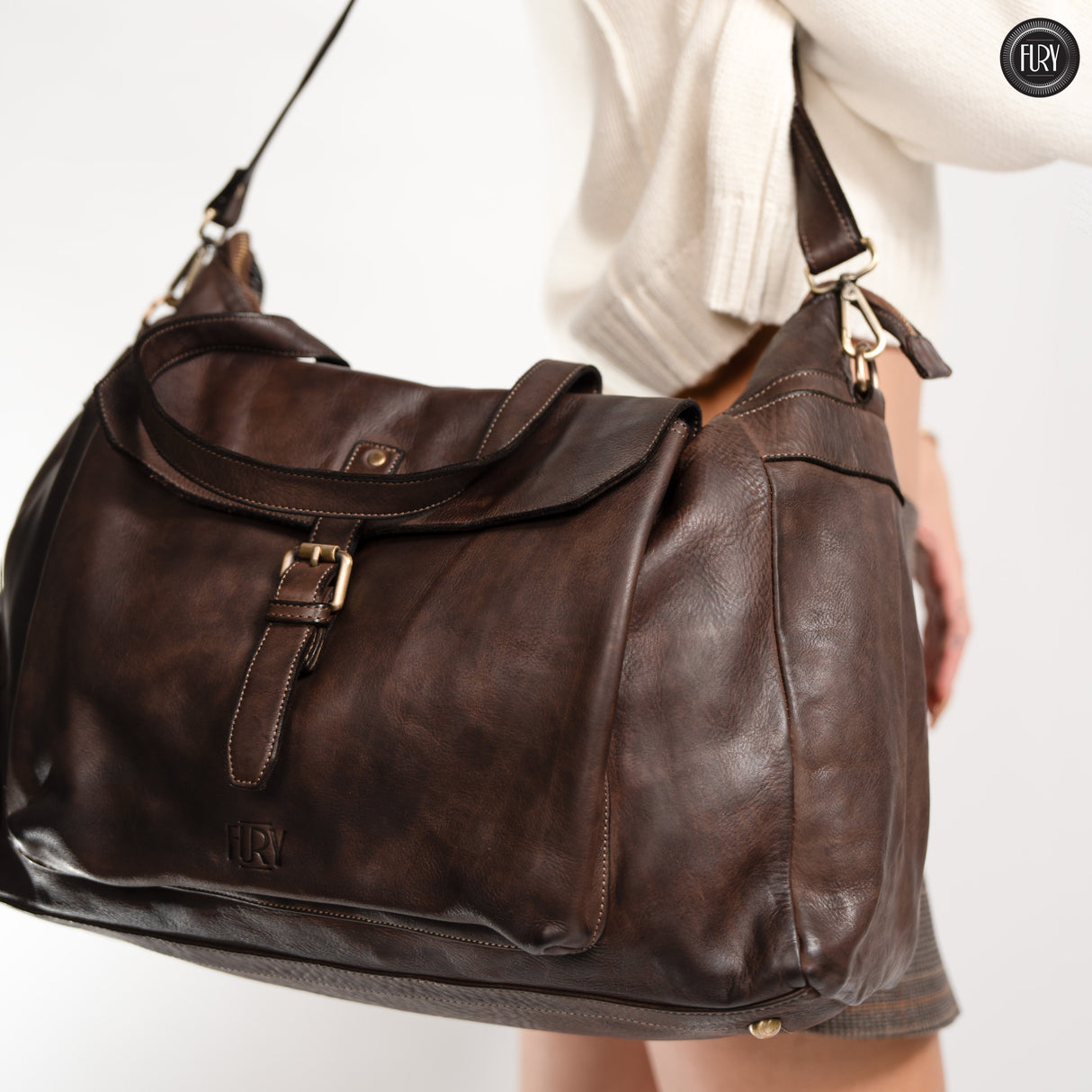 Dante leather bag