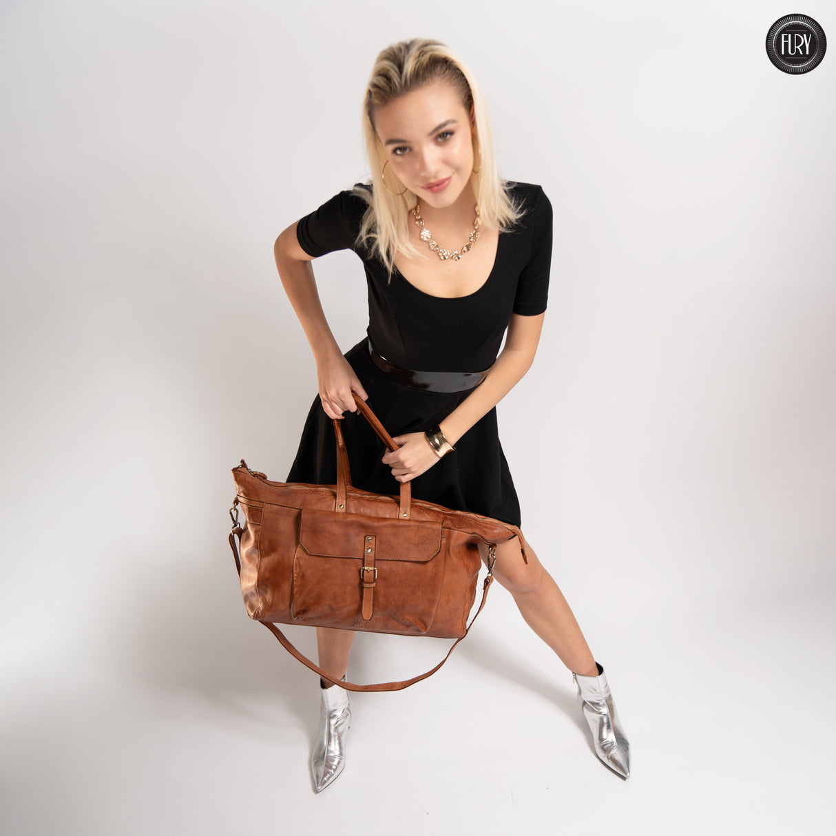 Dante leather bag