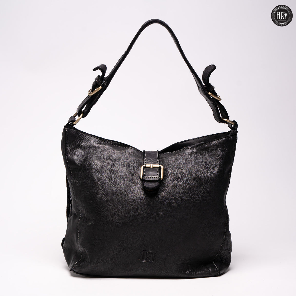 Sandy leather bag