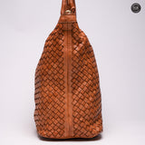 Virginia maxi bag in woven leather