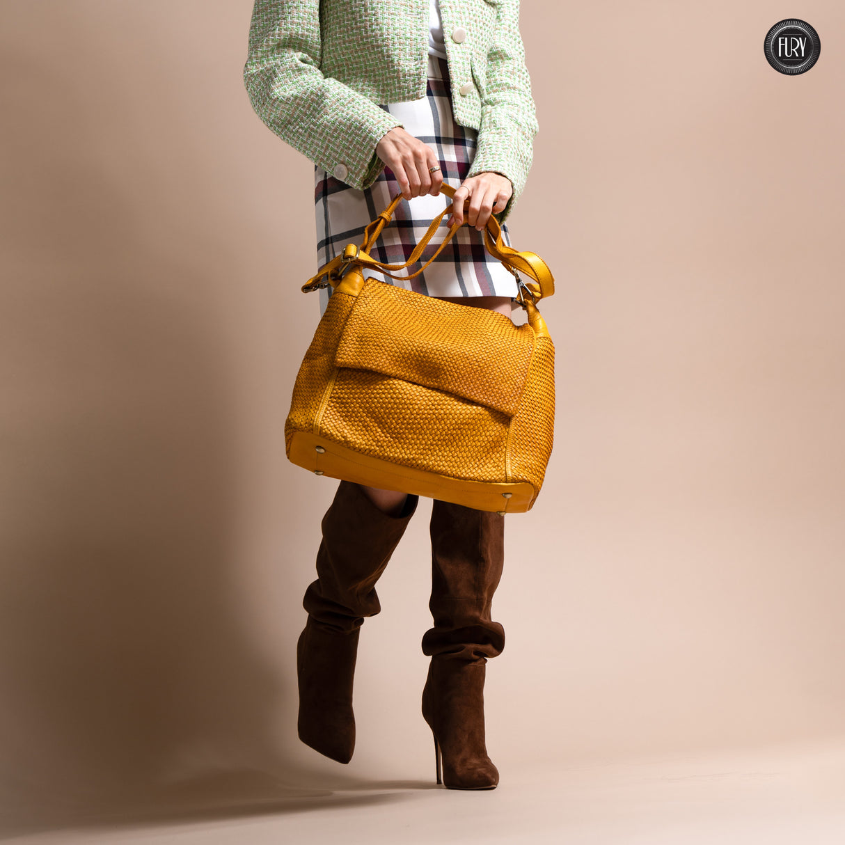 Deni leather bag