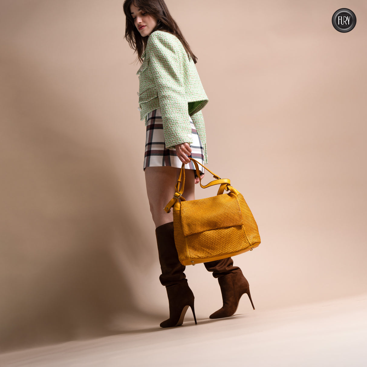 Deni leather bag