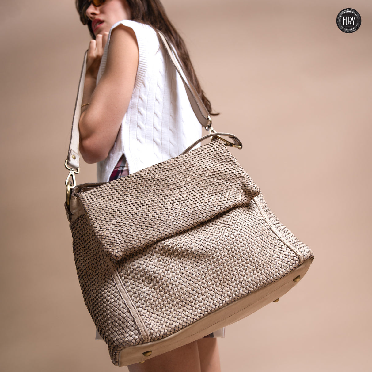 Deni leather bag