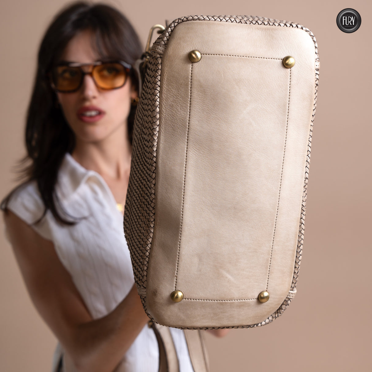 Deni leather bag