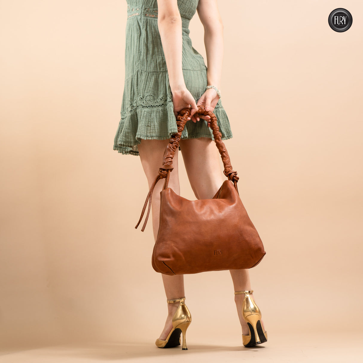 Maxi leather Sonia bag