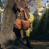 Borsetta Antea in pelle intrecciata