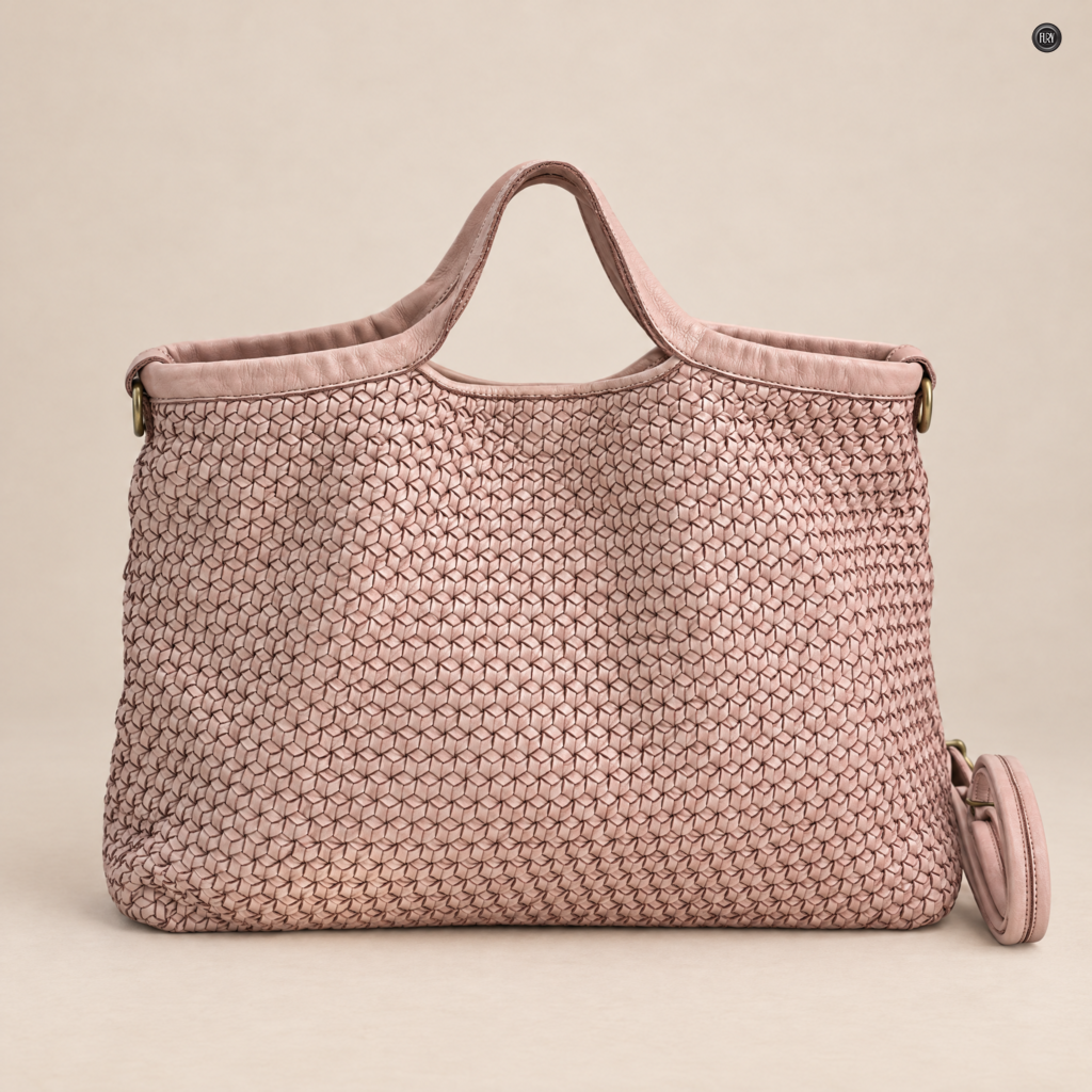 Borsa Ludovica in pelle diamante