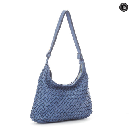 Borsa Laura in pelle intrecciata