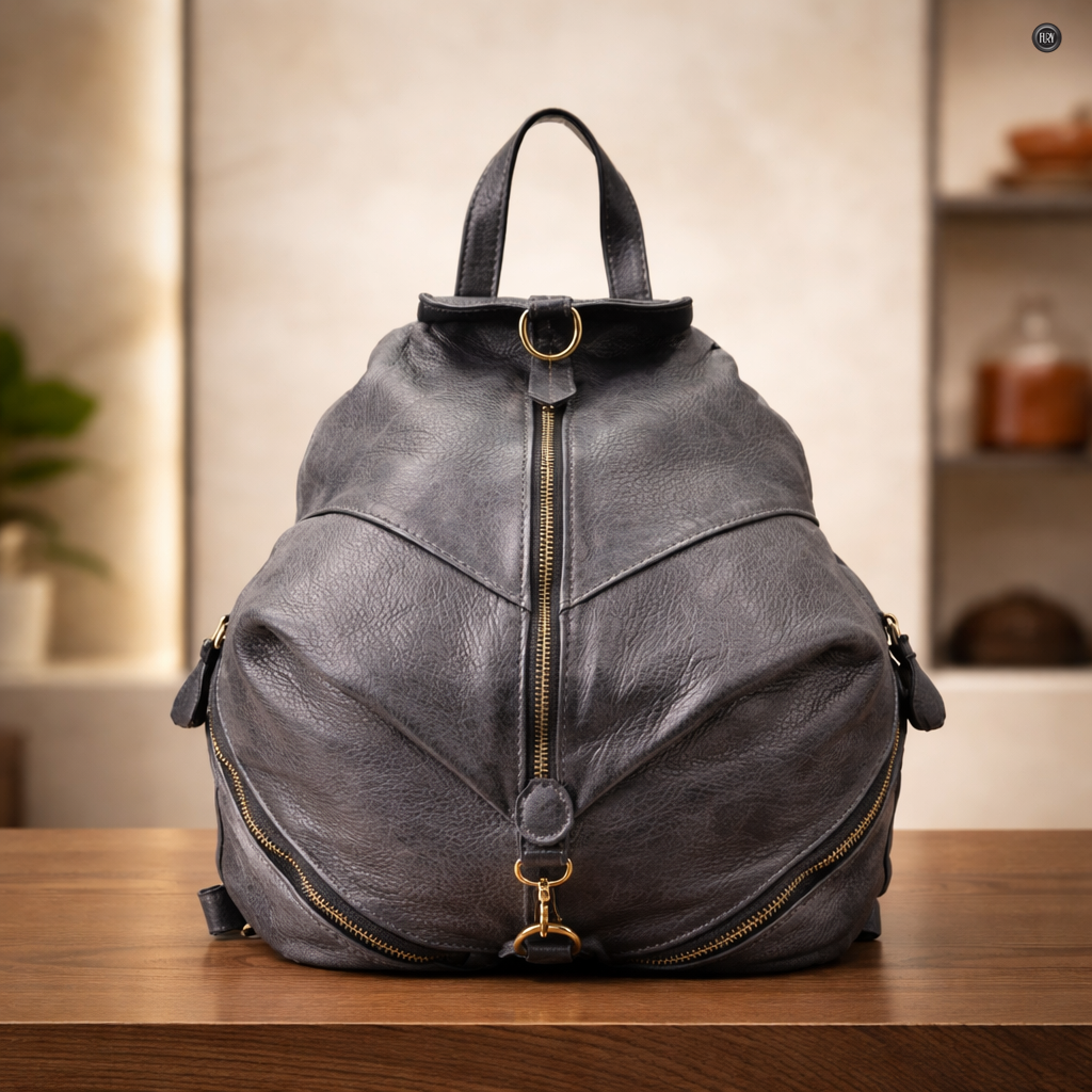 Zaino Ermete in pelle