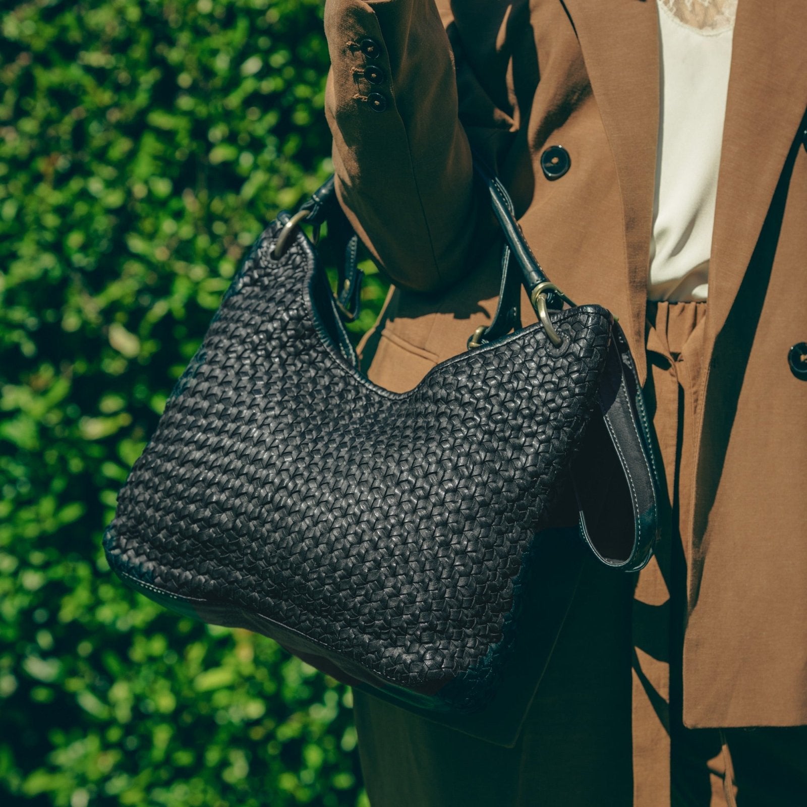 Borsa Altea in pelle intrecciata - Fury