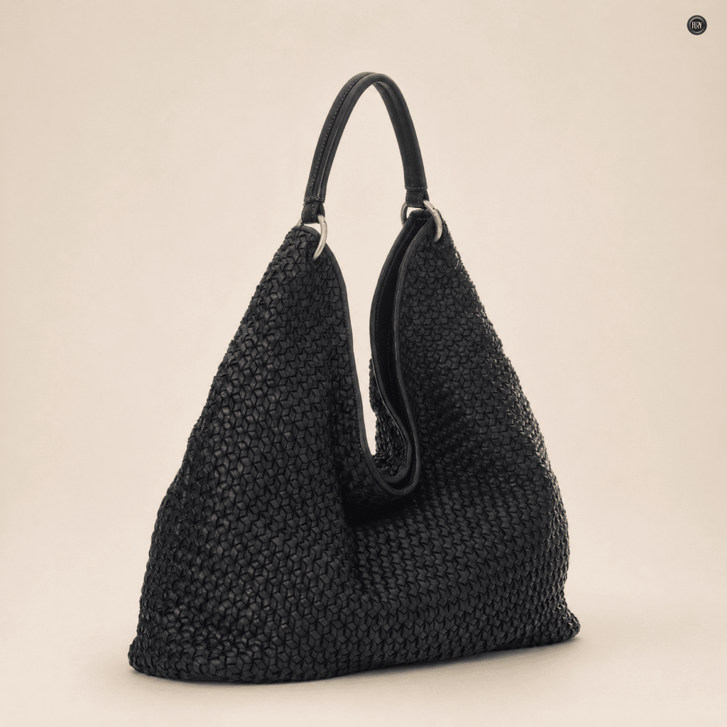 Borsa Altea Maxi in pelle intrecciata - Fury
