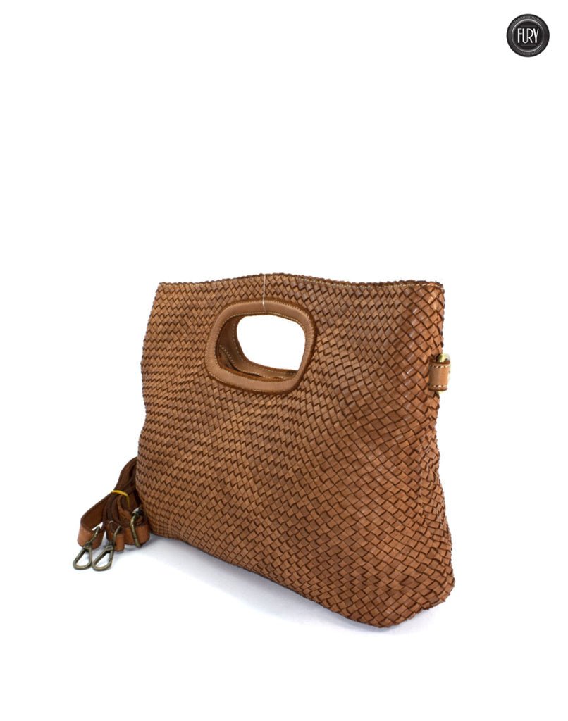 Borsa Artemisia in pelle intrecciata - Fury