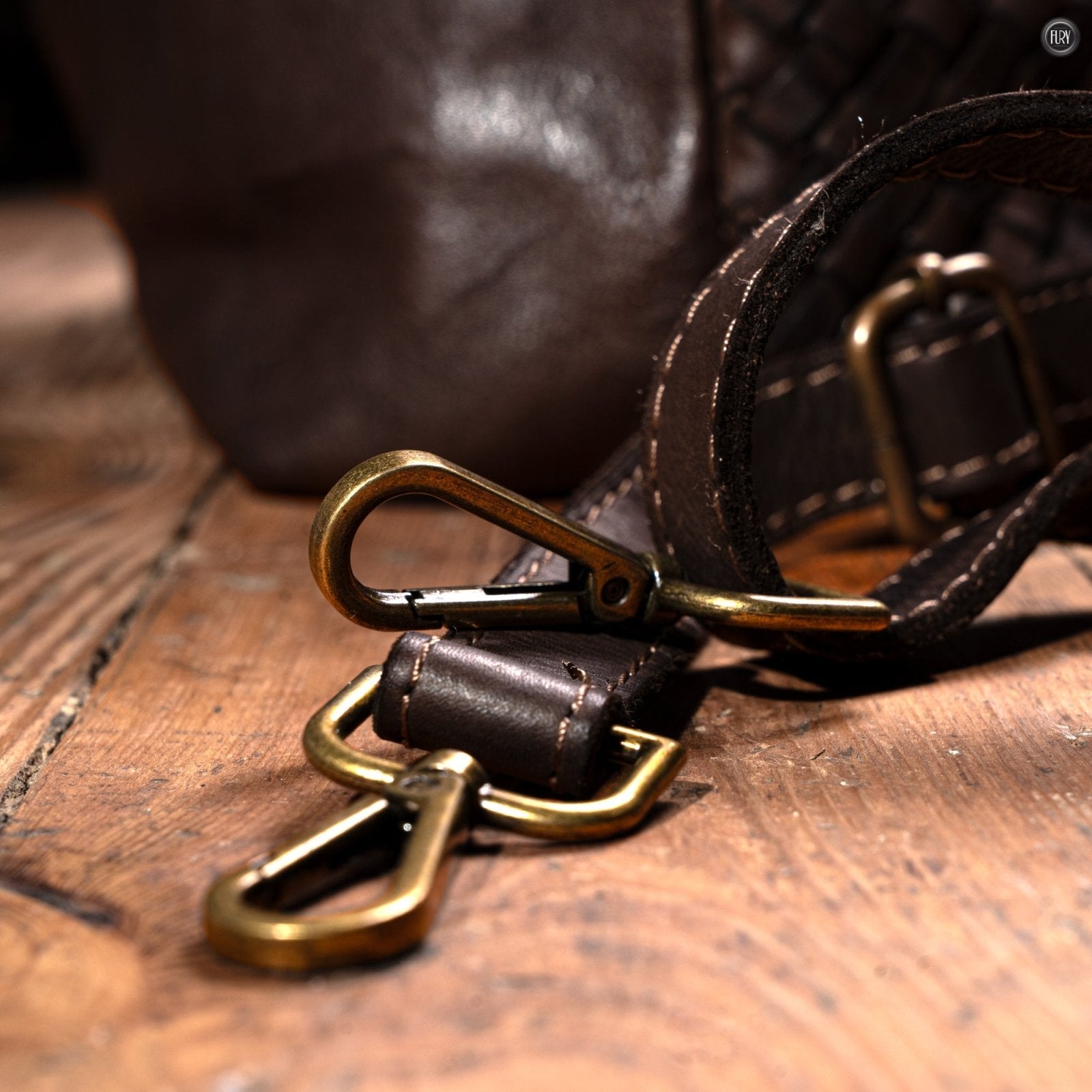 Borsa Caterina Riva in pelle intrecciata - Fury