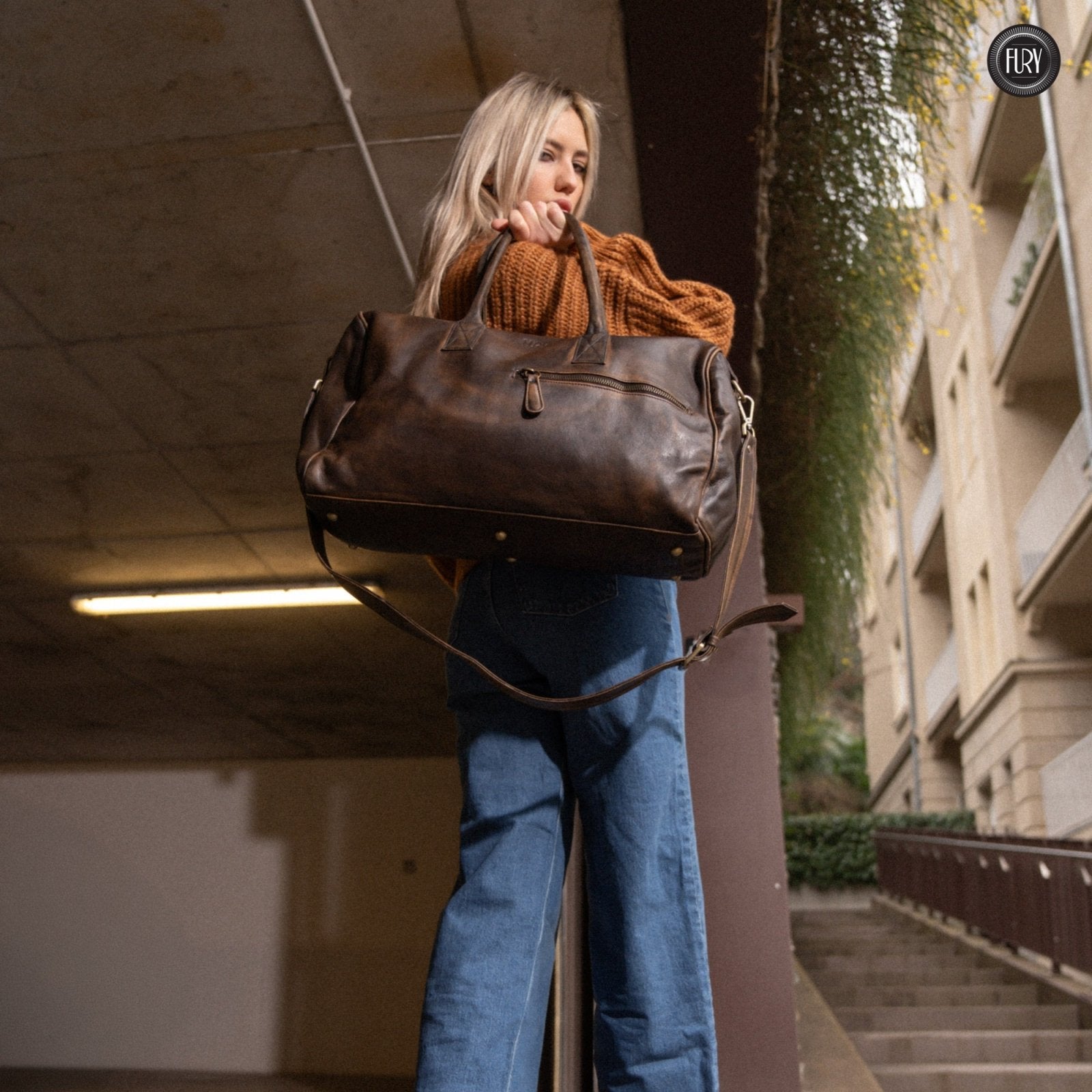 Borsa Heritage 24 in pelle - Edizione limitata - Fury