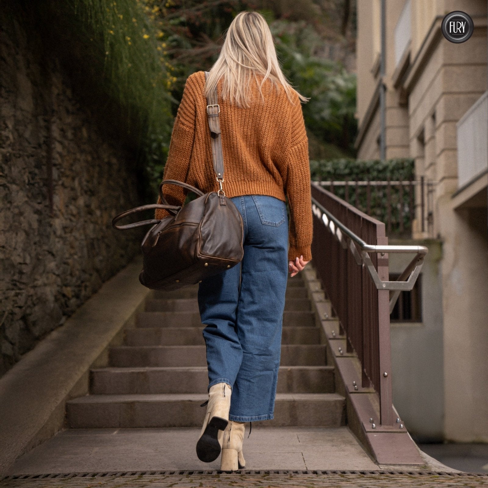 Borsa Heritage 24 in pelle - Edizione limitata - Fury