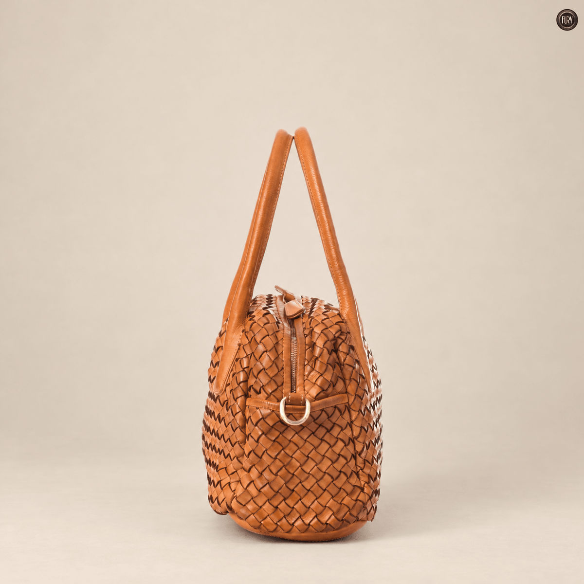 Borsa Lea in pelle intrecciata - Fury