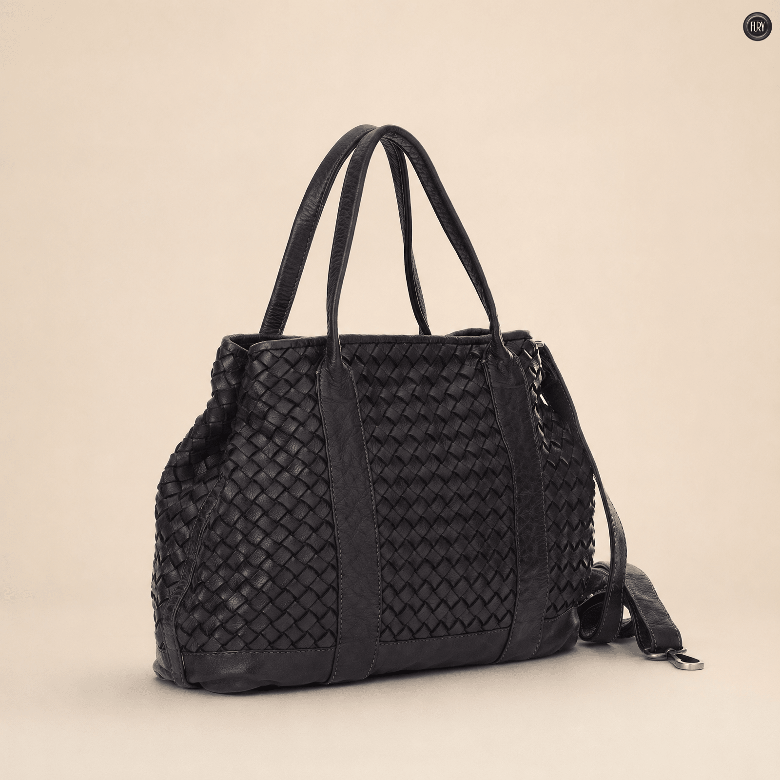 Borsa Matilde in pelle intrecciata - Fury