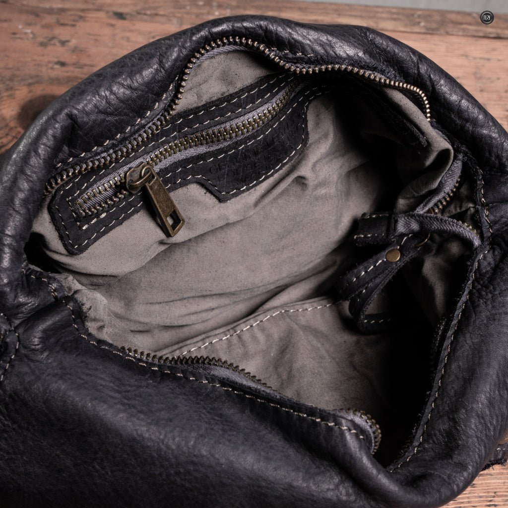 Borsa Noelia in pelle intrecciata - Fury