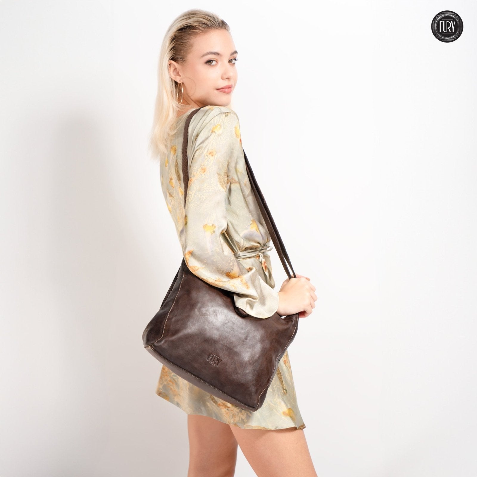 Borsa Sandy in pelle - Fury
