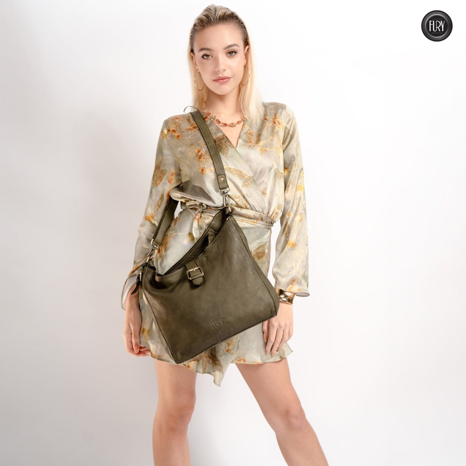 Borsa Sandy in pelle - Fury