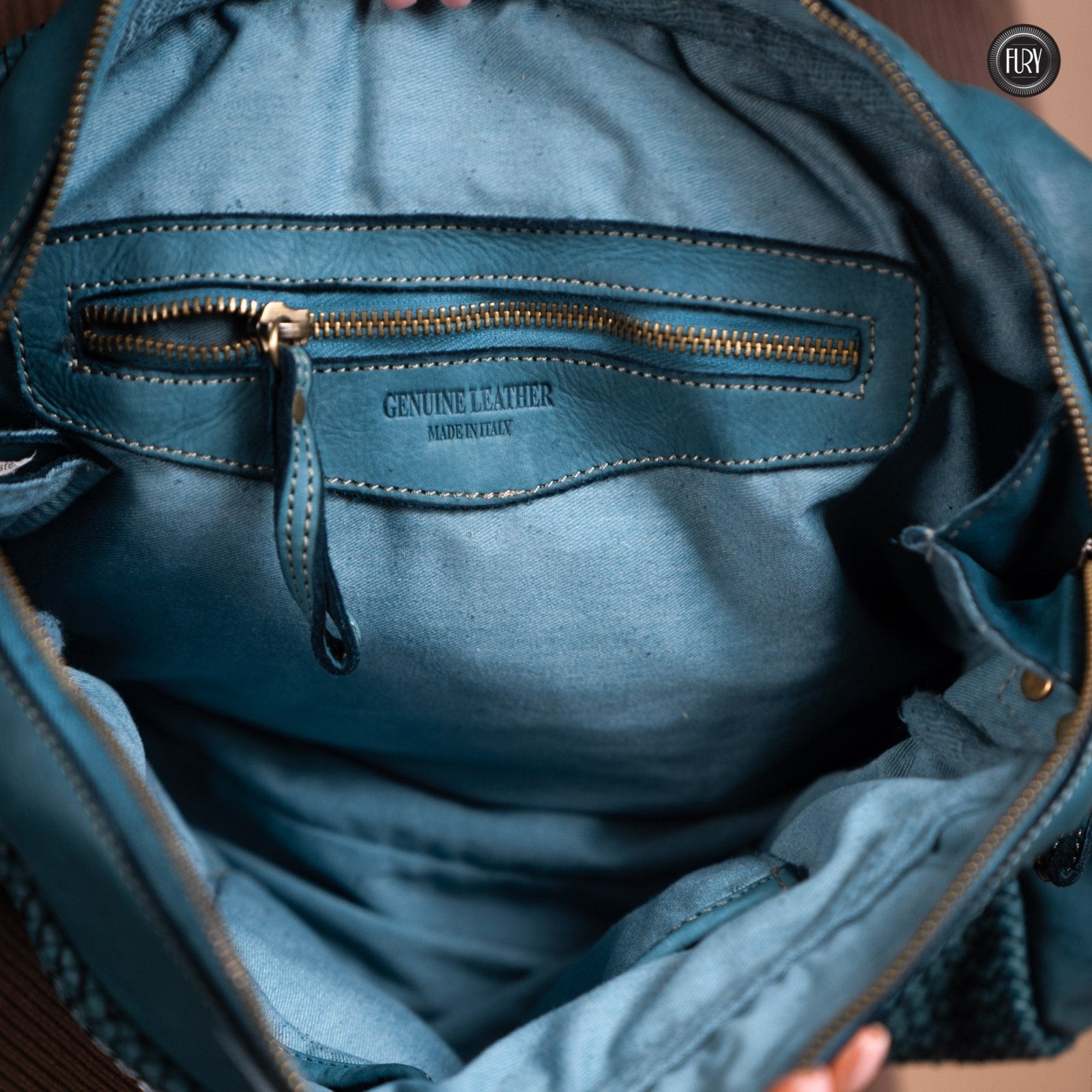 Borsa Siena Maxi in pelle intrecciata - Preordine - Fury