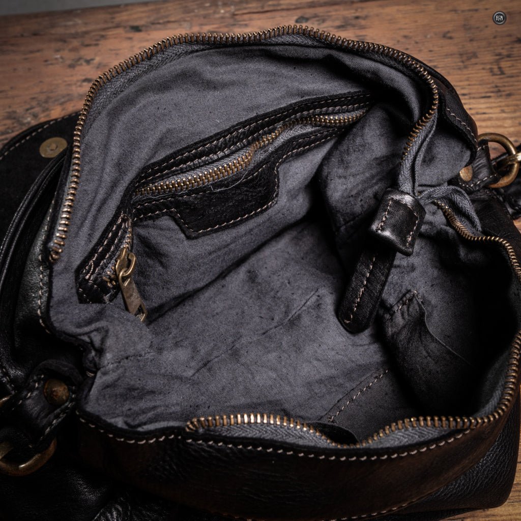 Borsetta Antea in pelle intrecciata - Fury
