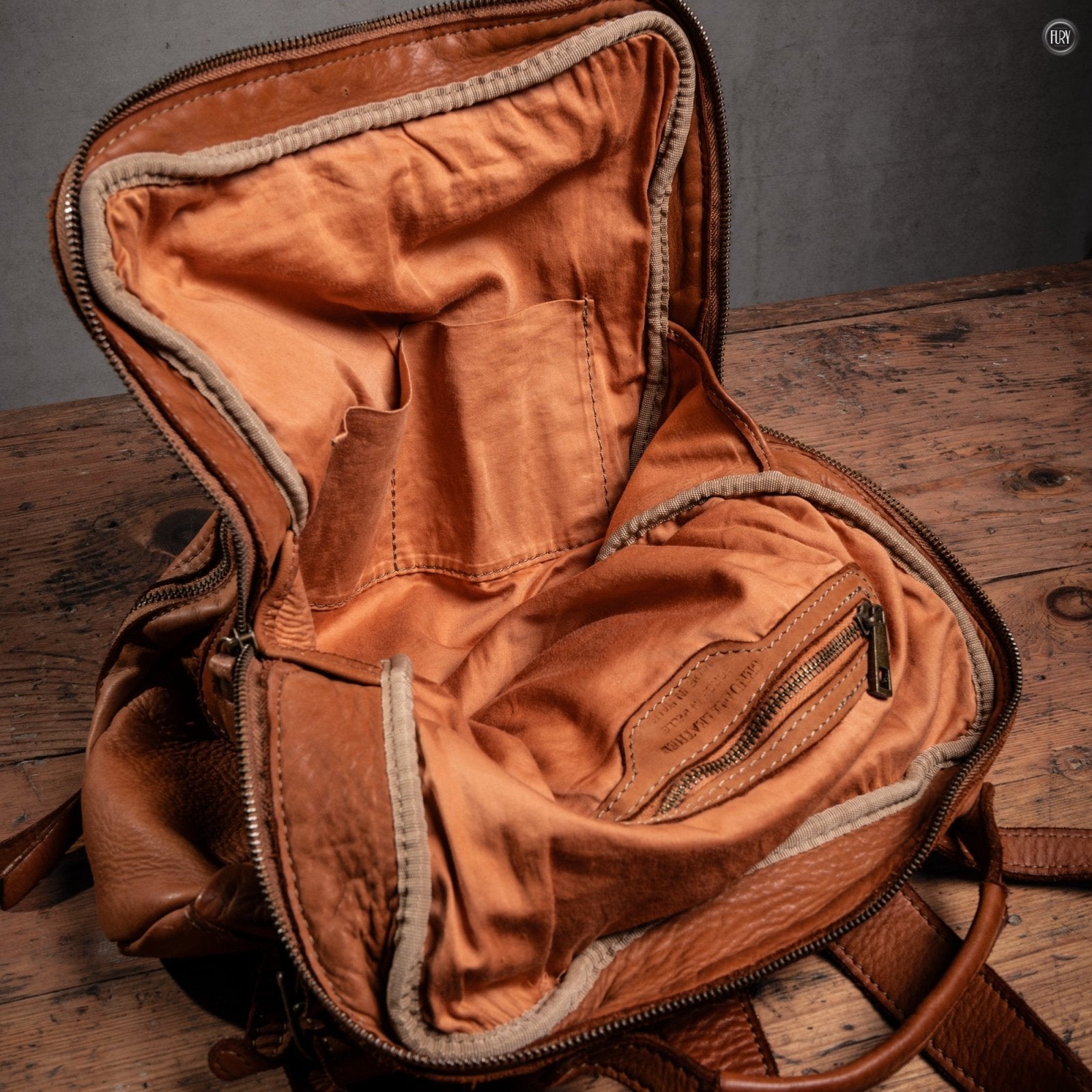 Zaino Arno in pelle - Fury