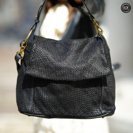 Borsa Deni in pelle Fury Bags#colore_nero