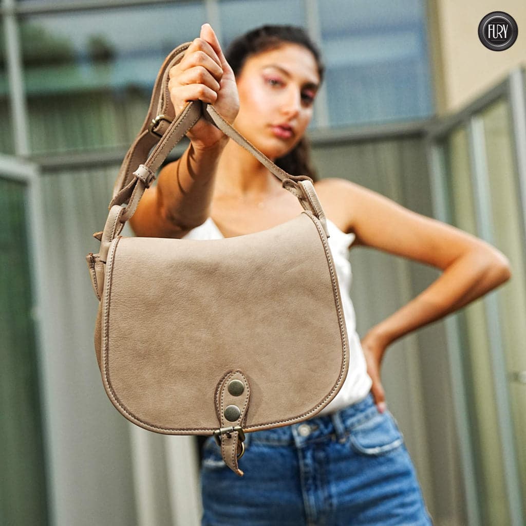 Borsa Francesca in pelle Fury#colore_taupe