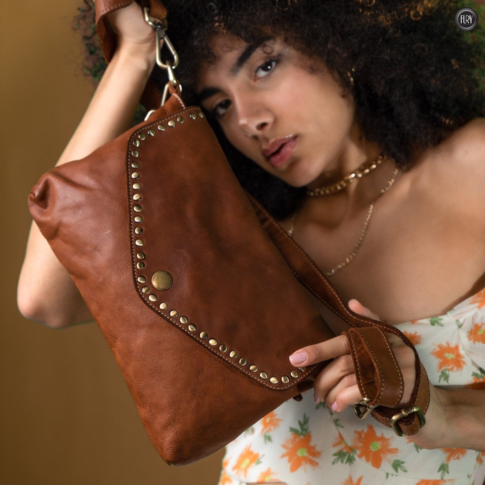 Pochette Sofia in pelle - Fury